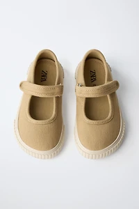 TEXTILE BAREFOOT MARY JANE SNEAKERS