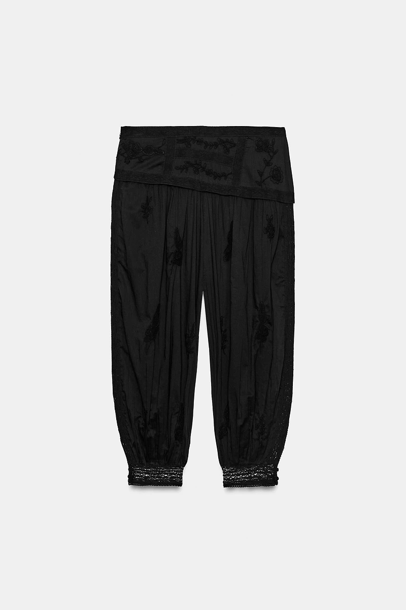 PANTALON BOUFFANT BRODÉ ZW COLLECTION