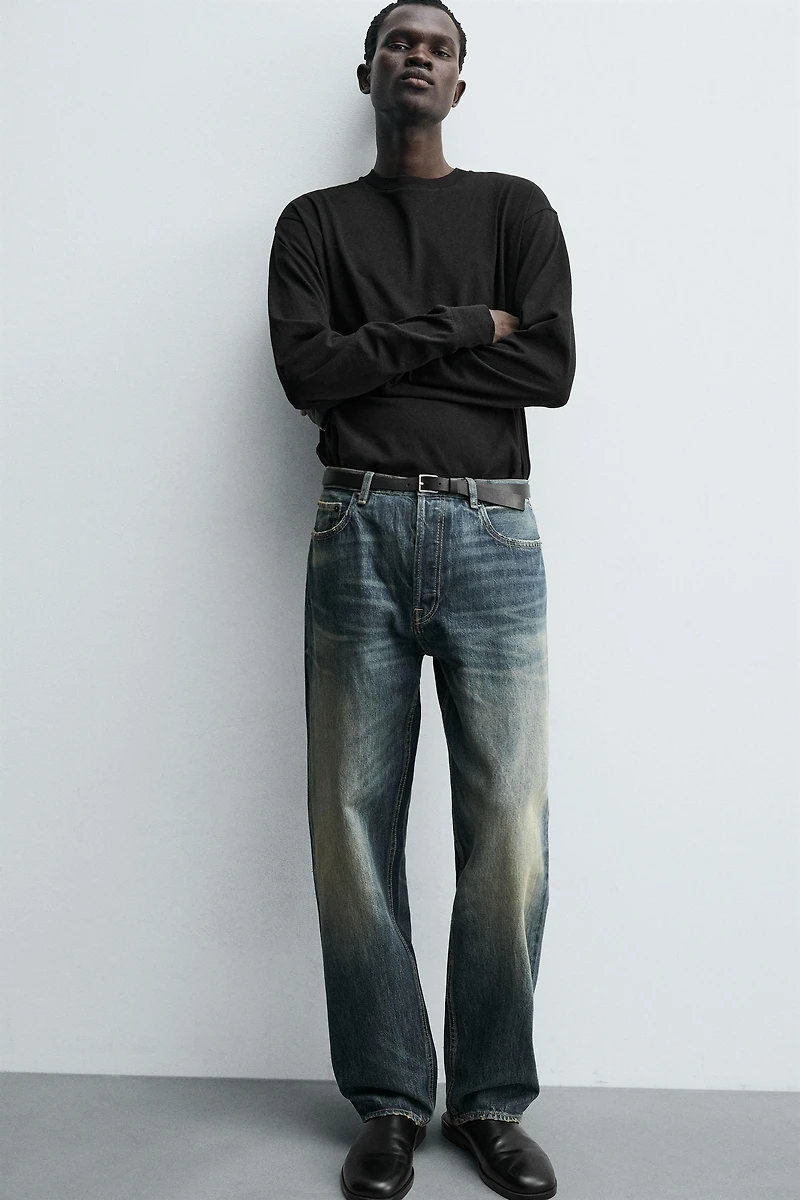 STRAIGHT FIT JEANS