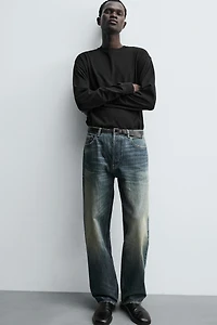 STRAIGHT FIT JEANS