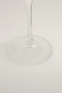 PLAIN BOHEMIA CRYSTAL WINE GLASS