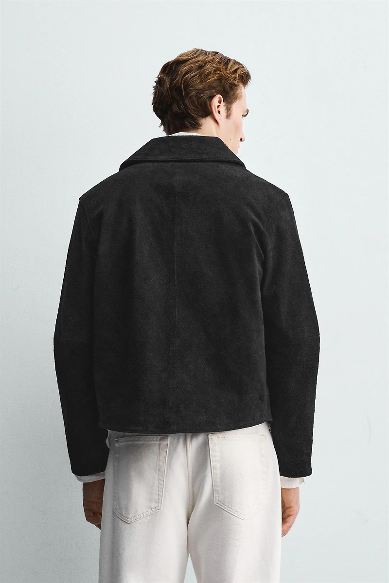 SUEDE LEATHER JACKET