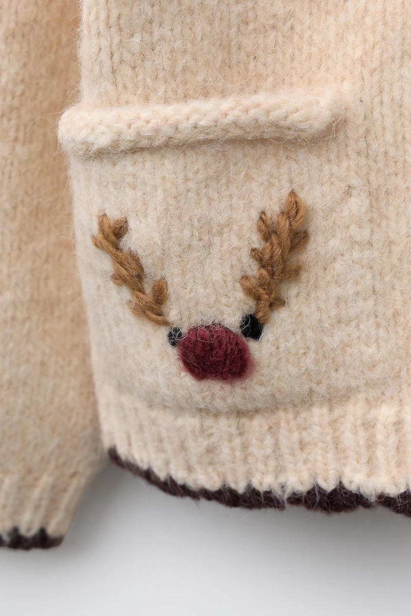 REINDEER CARDIGAN