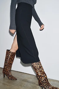 ZW COLLECTION SLIT PENCIL SKIRT