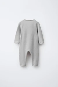 LONG SOFT TOUCH JUMPSUIT WITH TIES