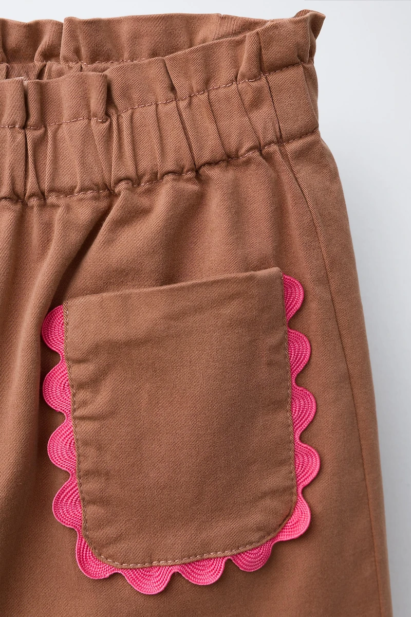 PANTALON JUPE-CULOTTE ONDULINE