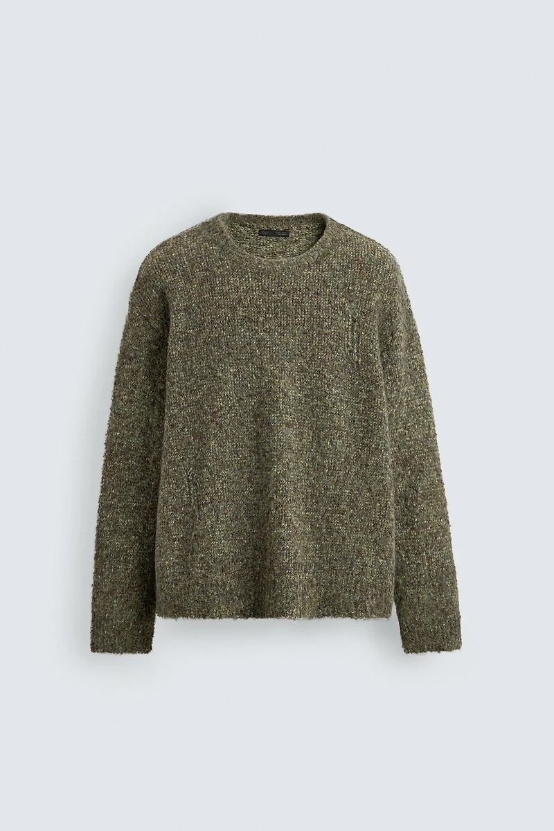 BOUCLÉ TEXTURED JUMPER