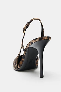 PRINTED HIGH HEEL SHOES