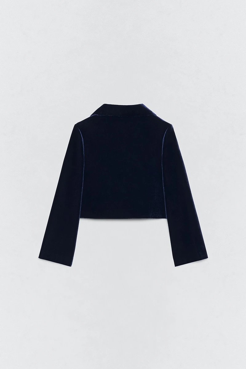 VELVET JACKET SOSHIOTSUKI x ZARA