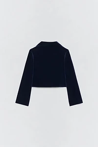 VELVET JACKET SOSHIOTSUKI x ZARA
