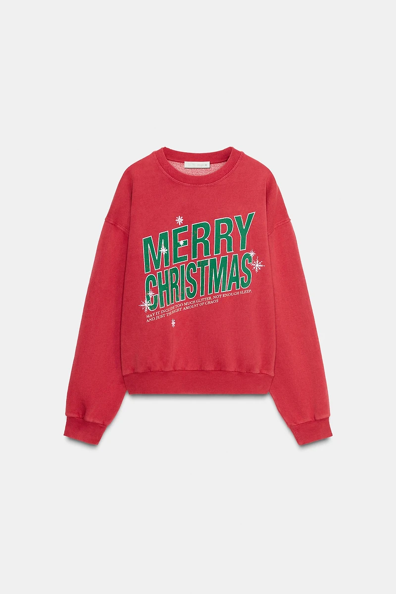 OVERSIZED CHRISTMAS SWEATSHIRT