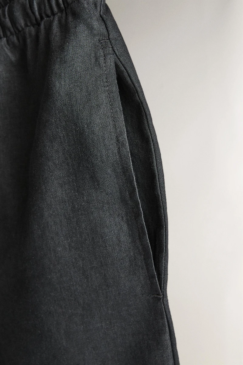 LINEN SHORTS