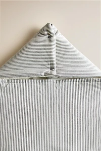 STRIPED COTTON CARRYCOT BABY WRAP
