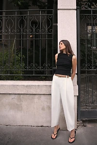 RIB T-SHIRT