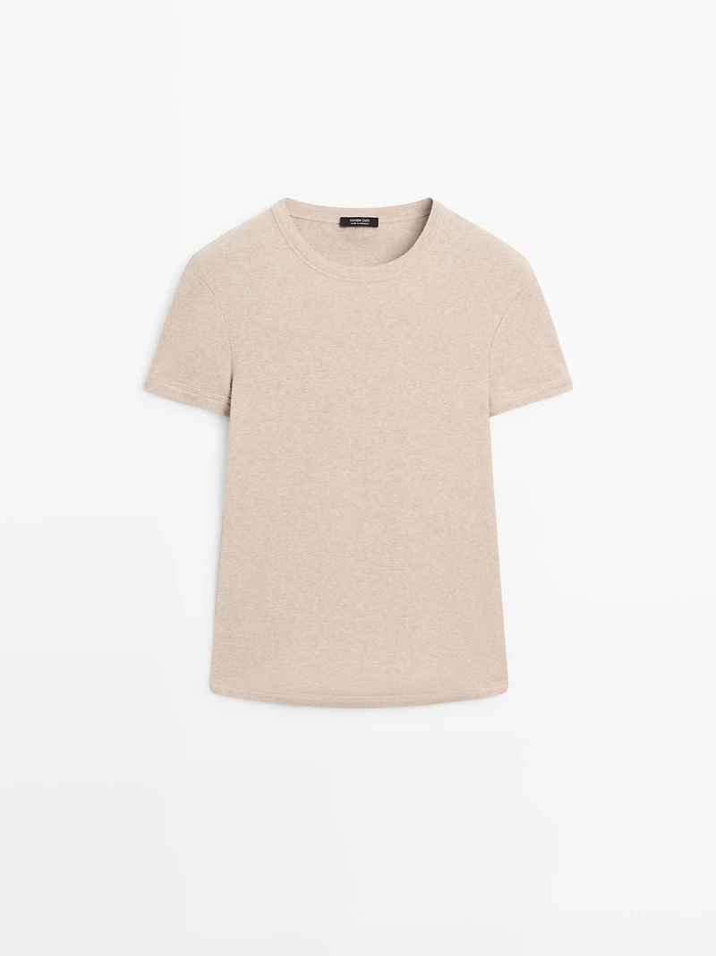T-shirt en coton à manches courtes