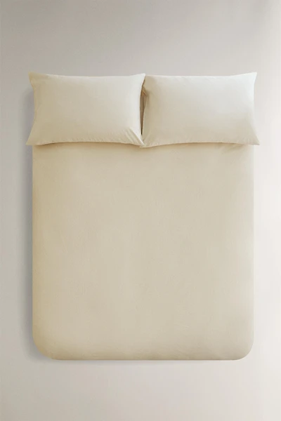 STRIPED SEERSUCKER COTTON DUVET COVER