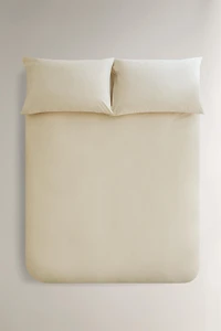 STRIPED SEERSUCKER COTTON DUVET COVER