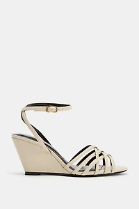 WEDGE STRAP SANDALS