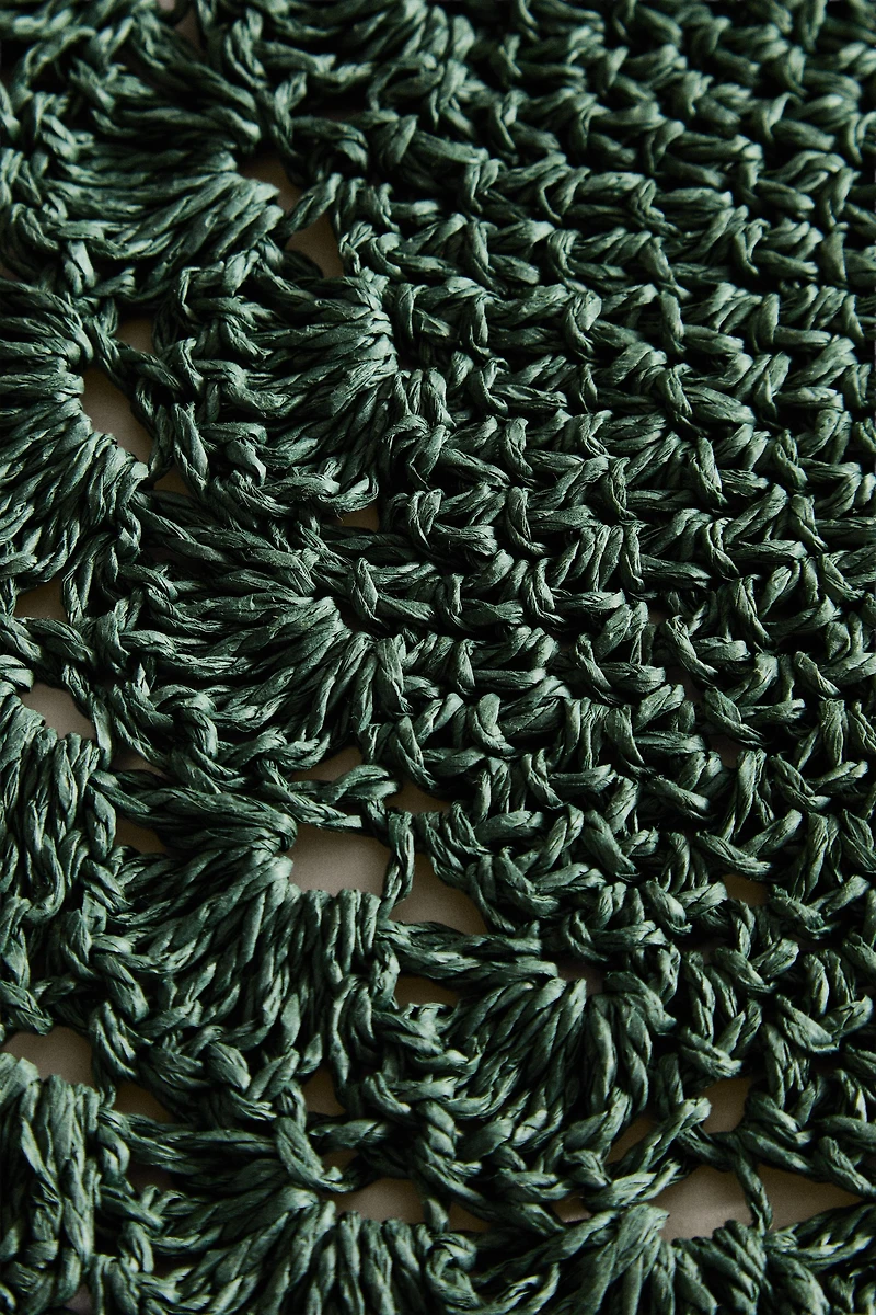 CHRISTMAS WOVEN PAPER PLACEMAT