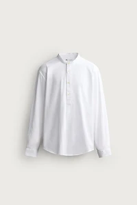 CHEMISE POLO EFFET FROISSÉ