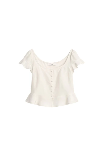 LIMITED EDITION ROMANTIC BUTTONED TOP