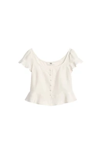 LIMITED EDITION ROMANTIC BUTTONED TOP