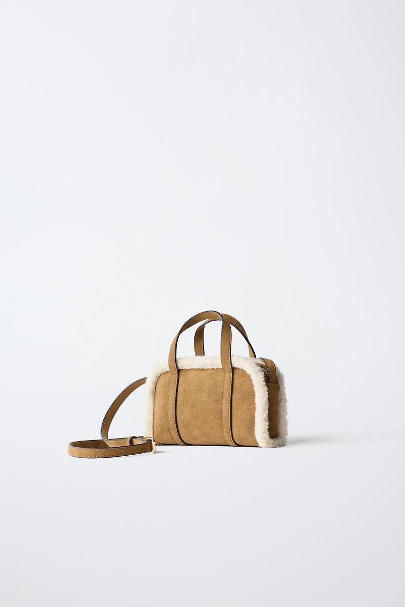 SAC BANDOULIÈRE EN PEAU DE MOUTON