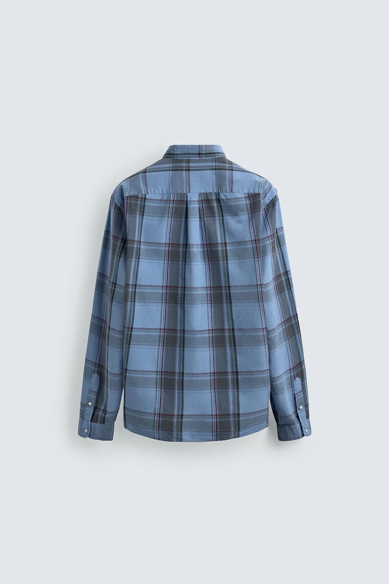 REGULAR FIT PLAID SHIRT