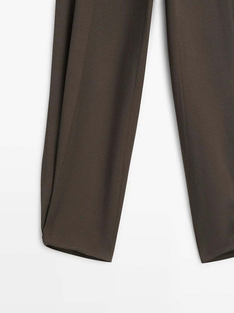 Flowing sarouel trousers
