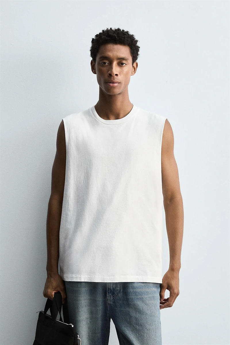T-SHIRT DÉBARDEUR LÉGER