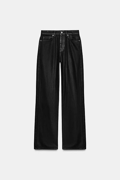 JEAN Z1975 REGULAR FIT TAILLE HAUTE ENDUIT