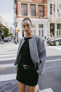 SOFT BOMBER JACKET