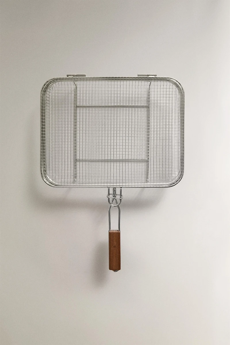 STEEL BBQ VEGETABLE GRILL