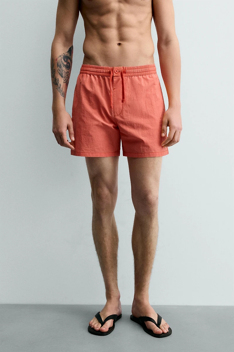 TEXTURED SWIMSUIT