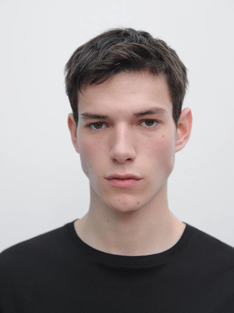 100% mercerised cotton T-shirt