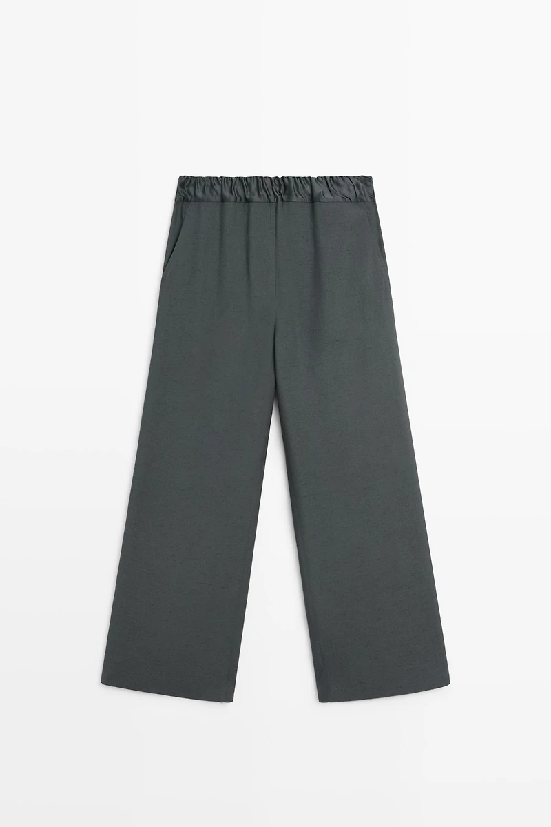 Studio total look elasticated pants