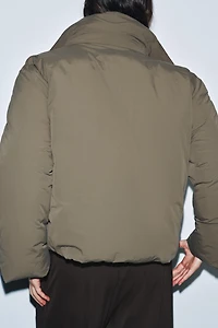 ZW COLLECTION SHORT PUFFER ANORAK WITH TIES