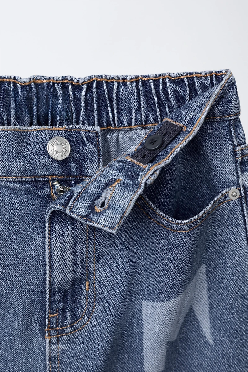 JEAN SKATER IMPRIMÉ