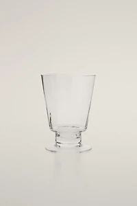 LOW GLASS WITH LINE EFFECT