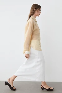 Chemise fluide tout ramie