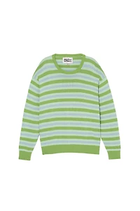 COTTON - LINEN STRIPED JUMPER