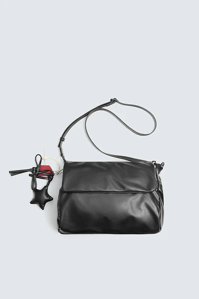 KEYCHAIN FLAP CROSSBODY BAG