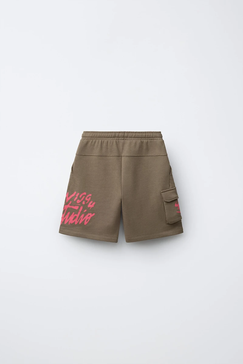 GRAFFITI POCKET SHORTS