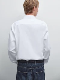 Chemise texturée regular fit