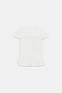 BOW CUT-OUT TOP