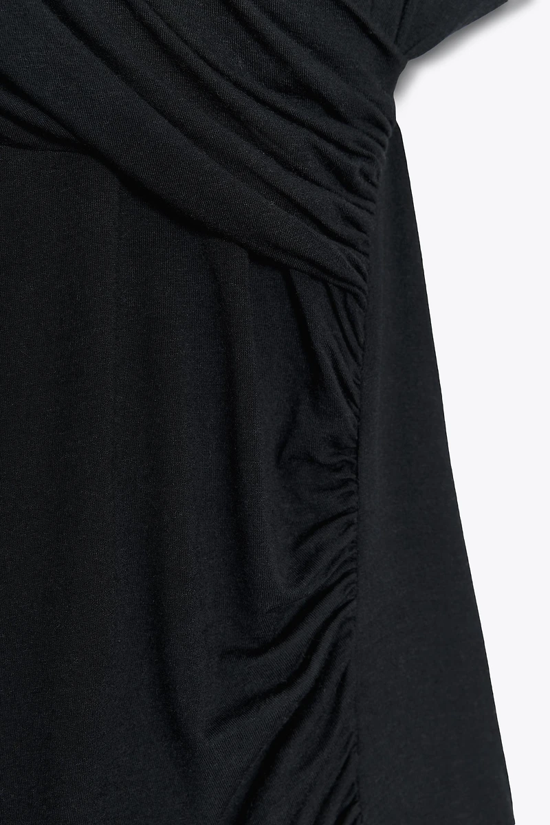 SOFT MODAL WRAP TOP