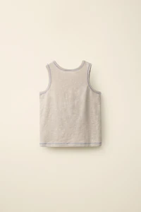TOPSTITCHED T-SHIRT CREATED BY CARAMEL LONDON X ZARA