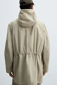 SHORT COTTON PARKA