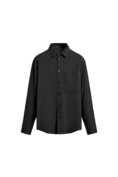 FLOWY POCKET SHIRT