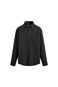 FLOWY POCKET SHIRT